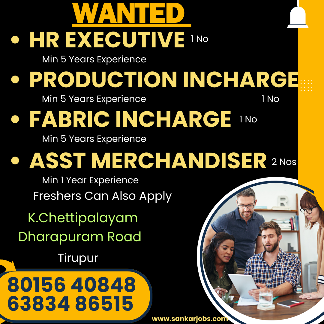 Garment jobs