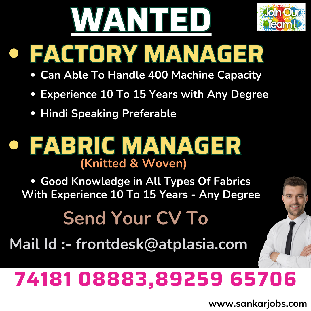 Garment Jobs