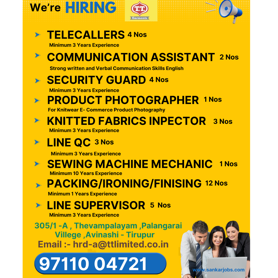 Garment Jobs