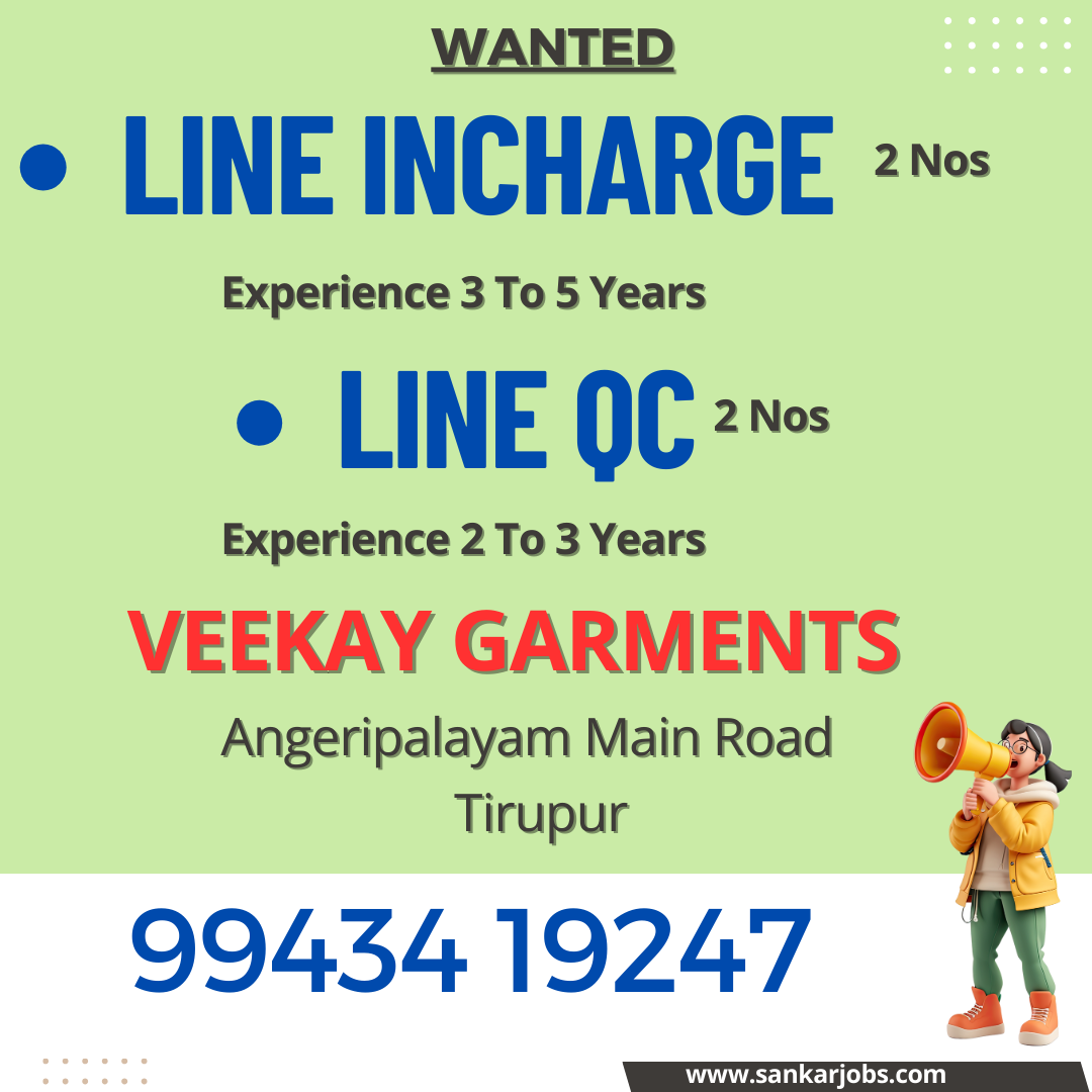 Garment Jobs