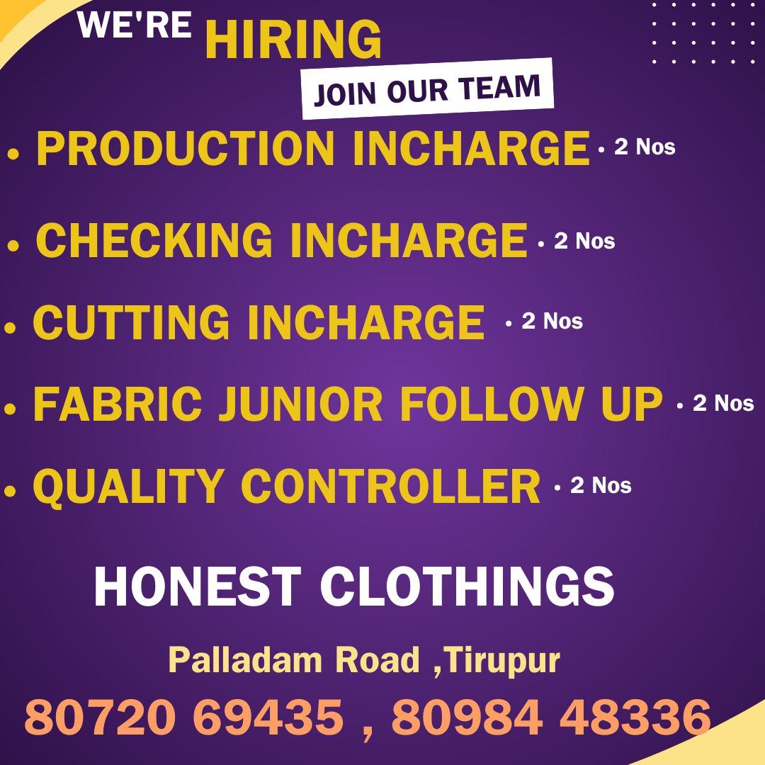 GARMENT JOBS