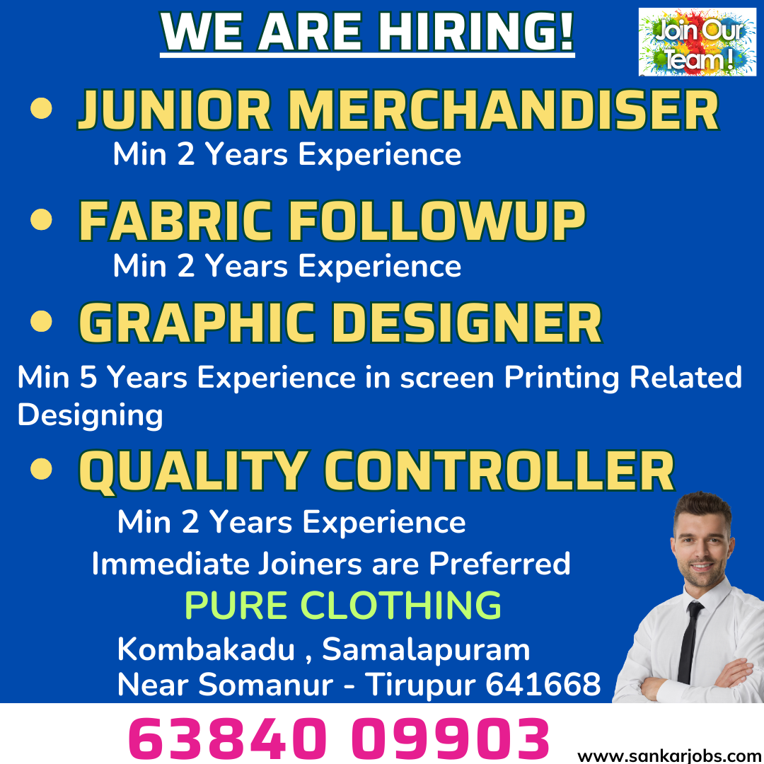 Garment Jobs