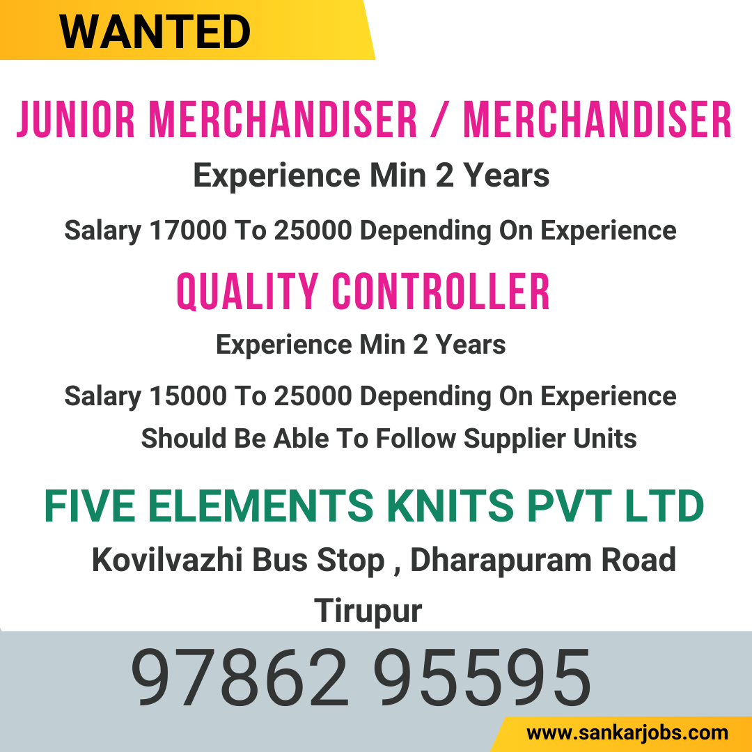 Garment Jobs