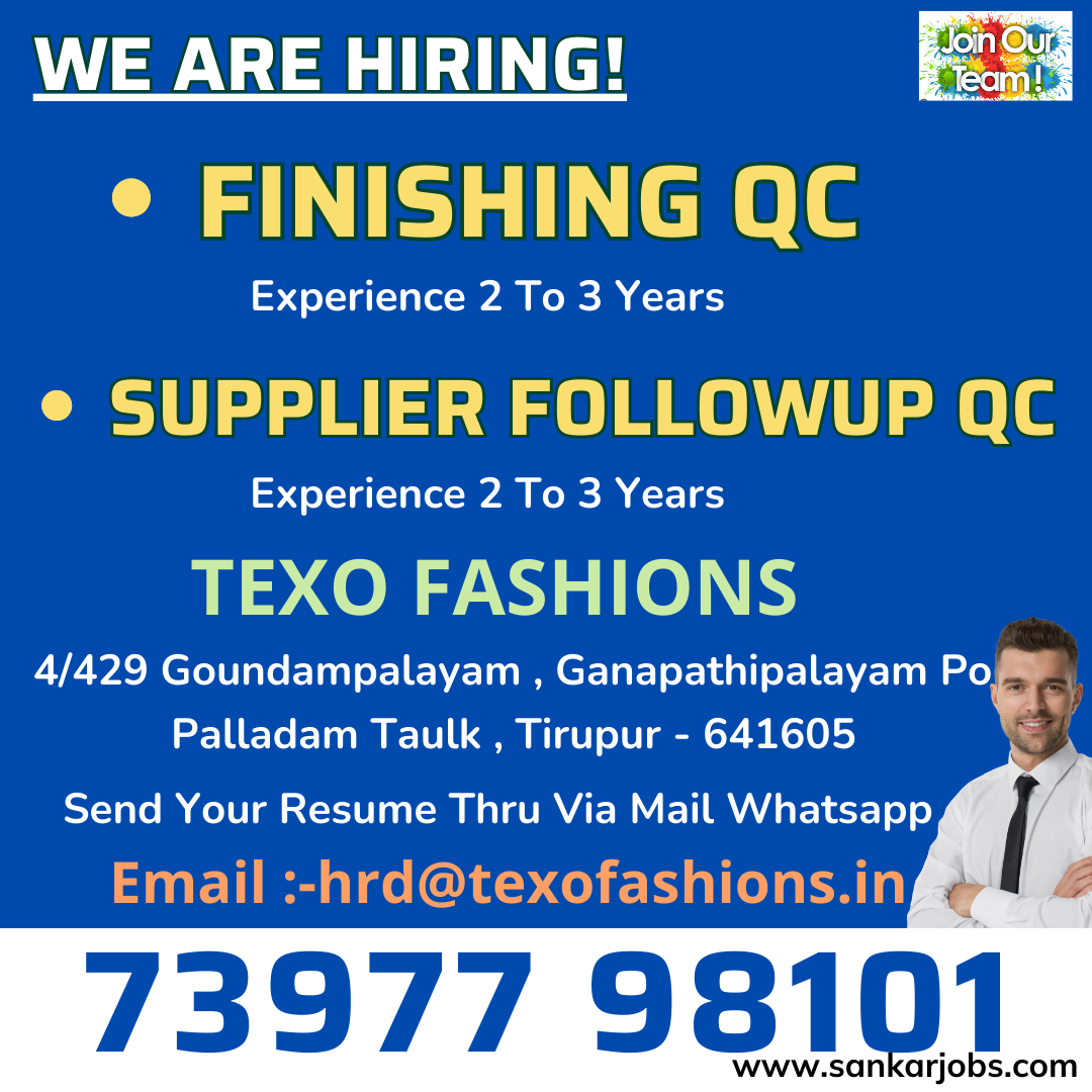 Garment Jobs