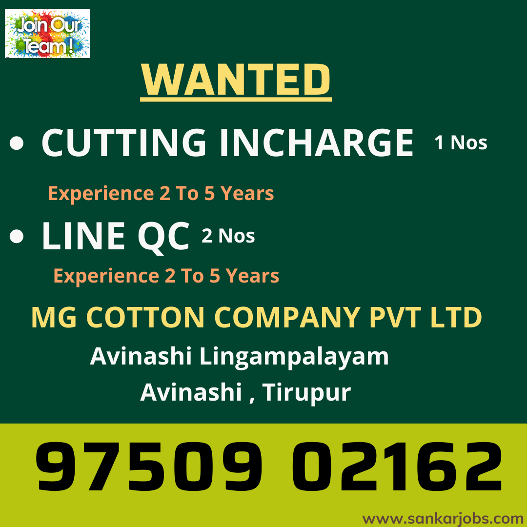 Garment Jobs