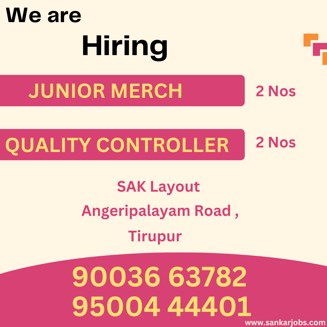 Garment Jobs