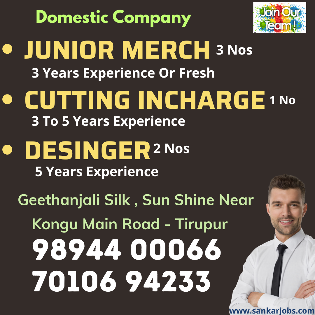 Garment Jobs