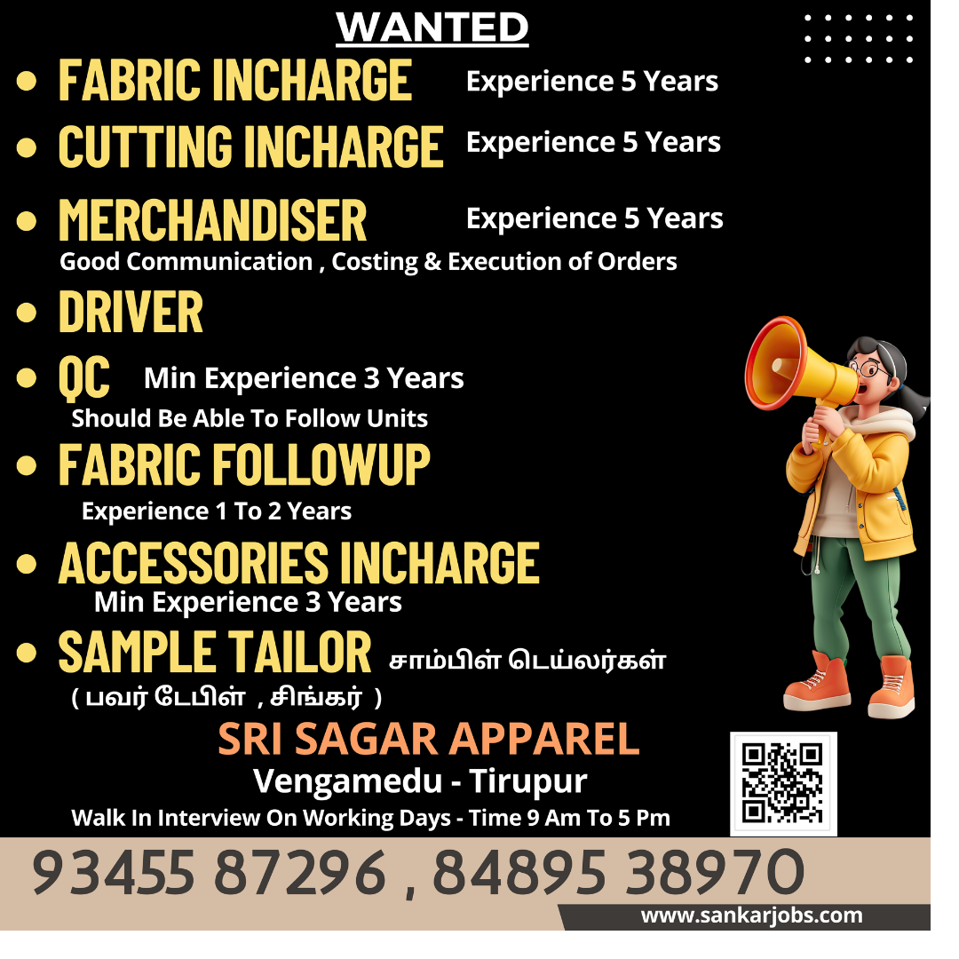 Garment Jobs