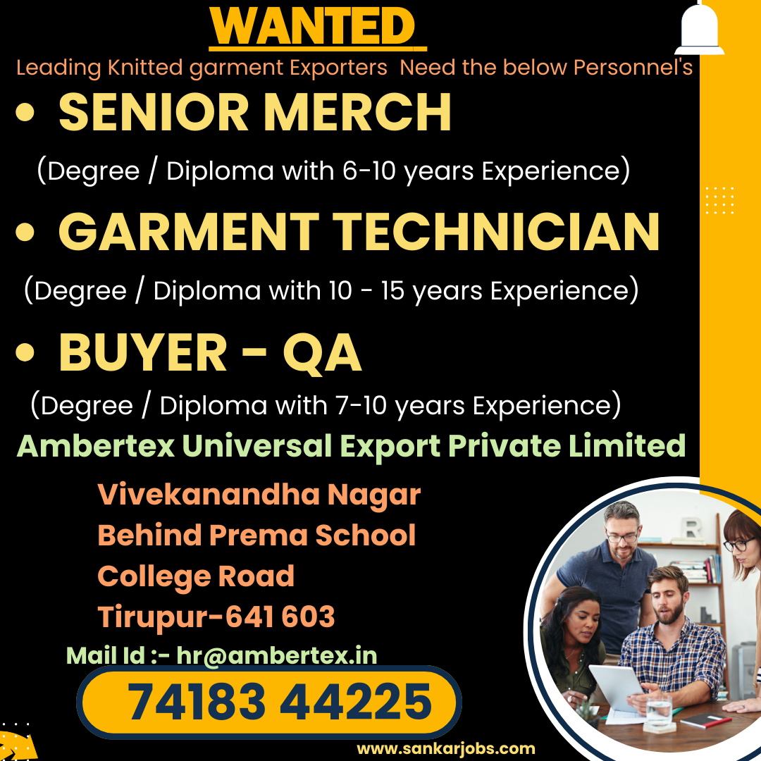 Garment Jobs