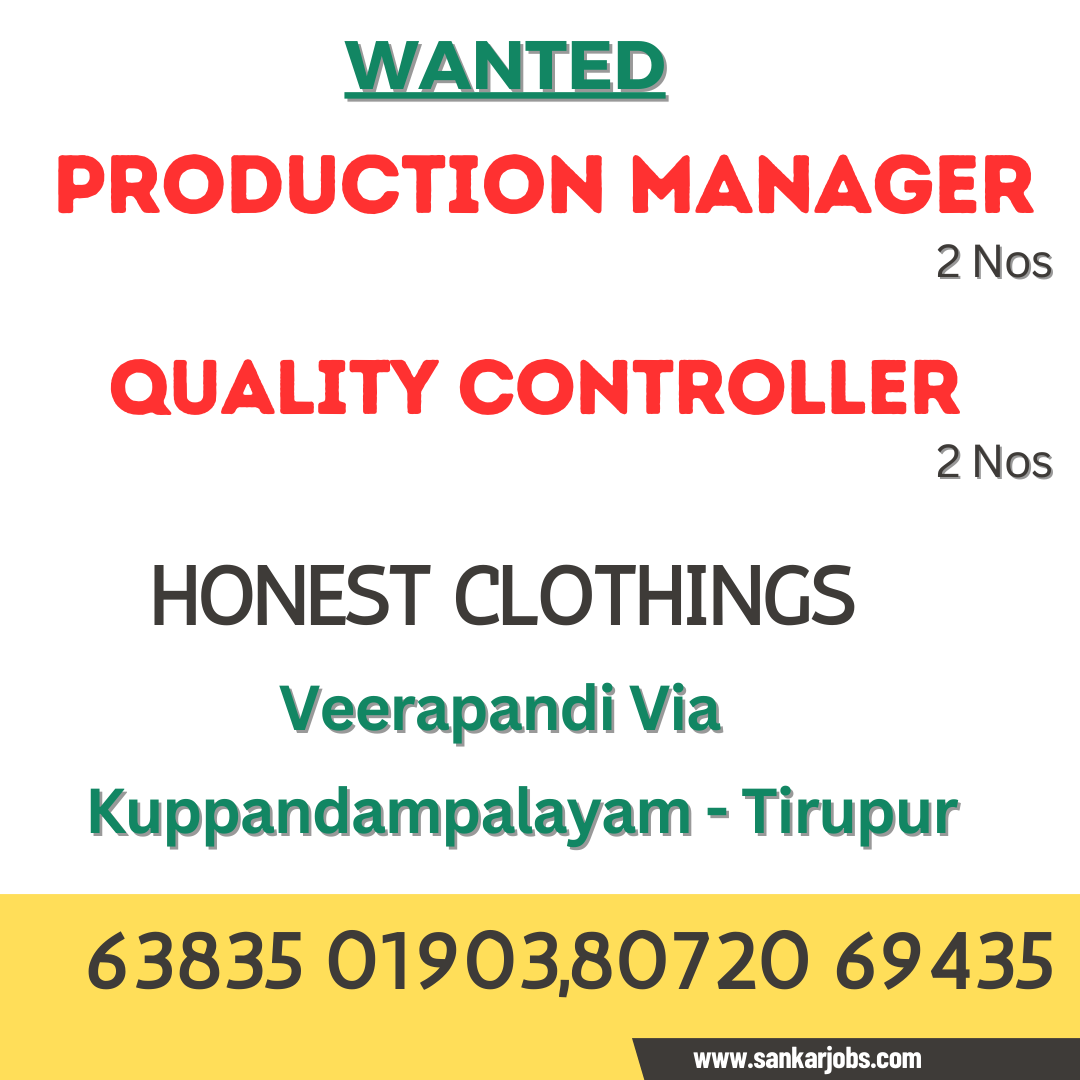 Garment Jobs