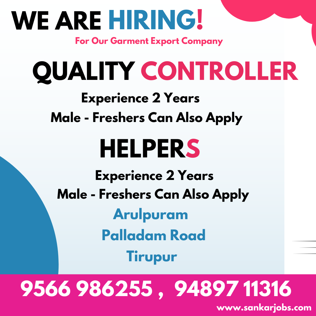 Garment Jobs