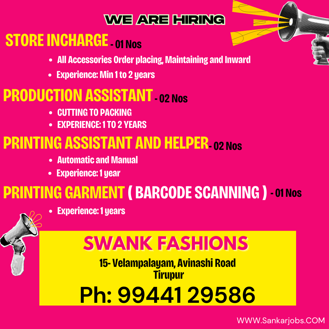 Garment Jobs