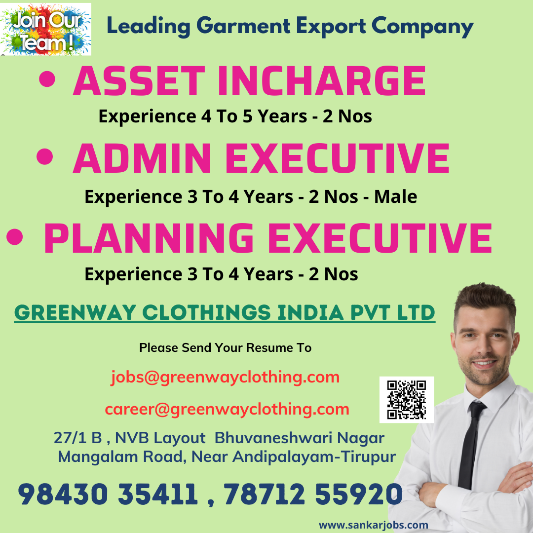 Garment Jobs