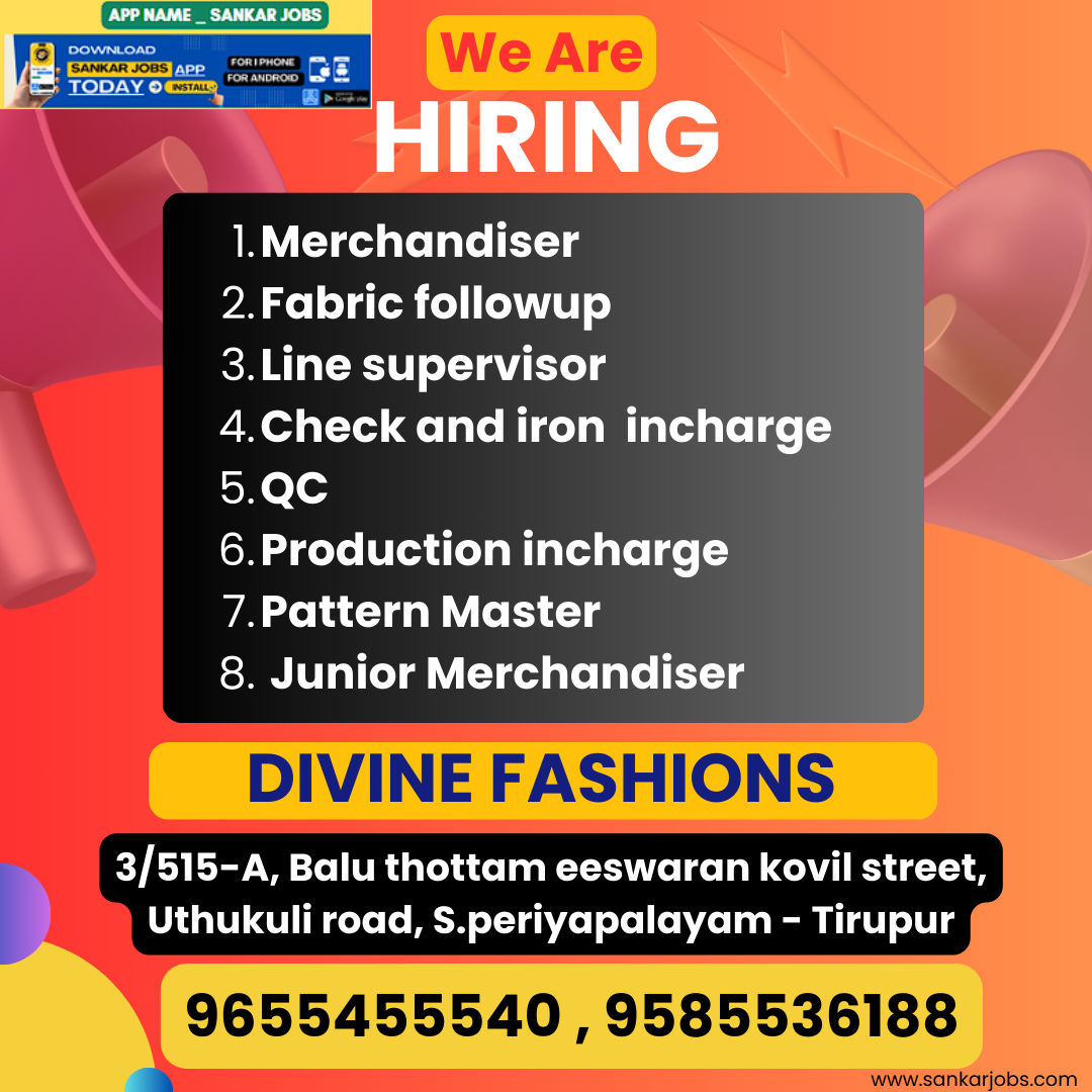 Garment Jobs