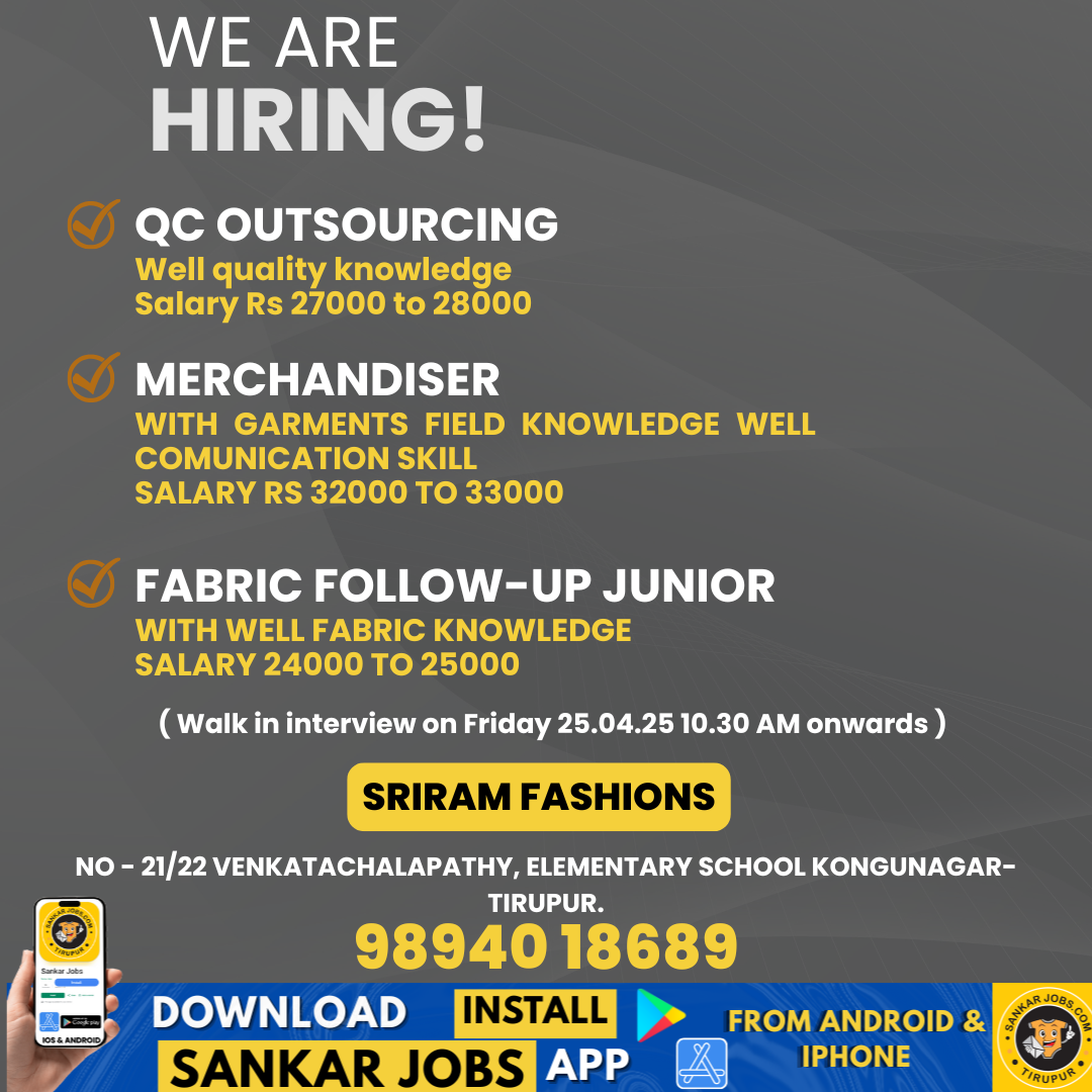Garment Jobs