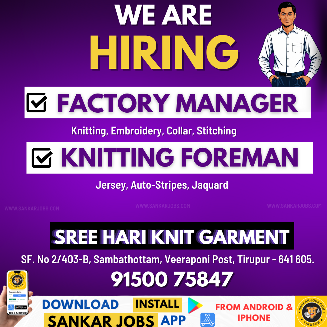 Garment Jobs