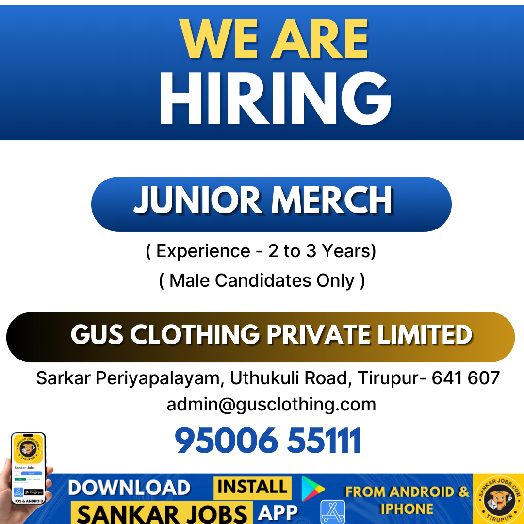 Garment Jobs