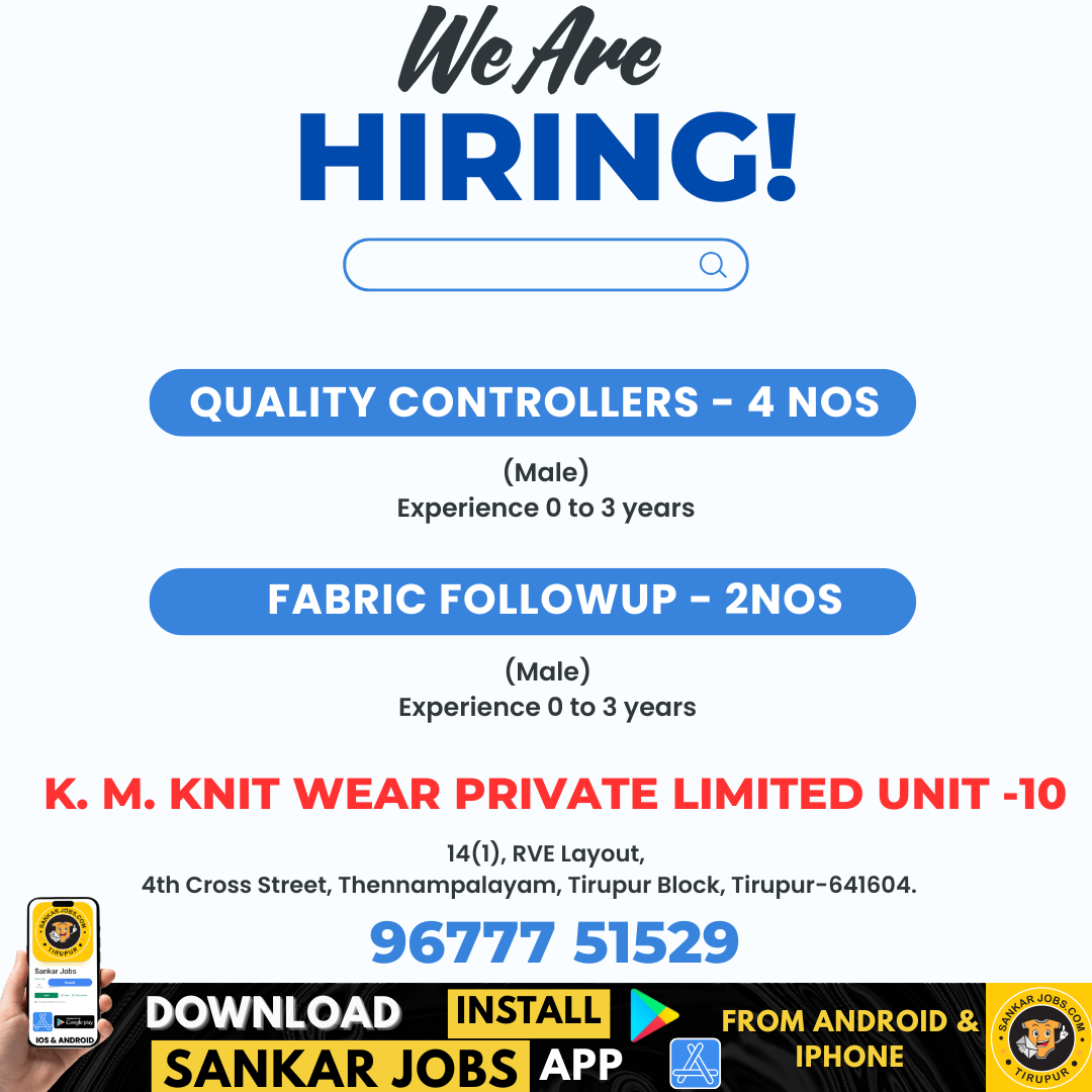 Garment Jobs