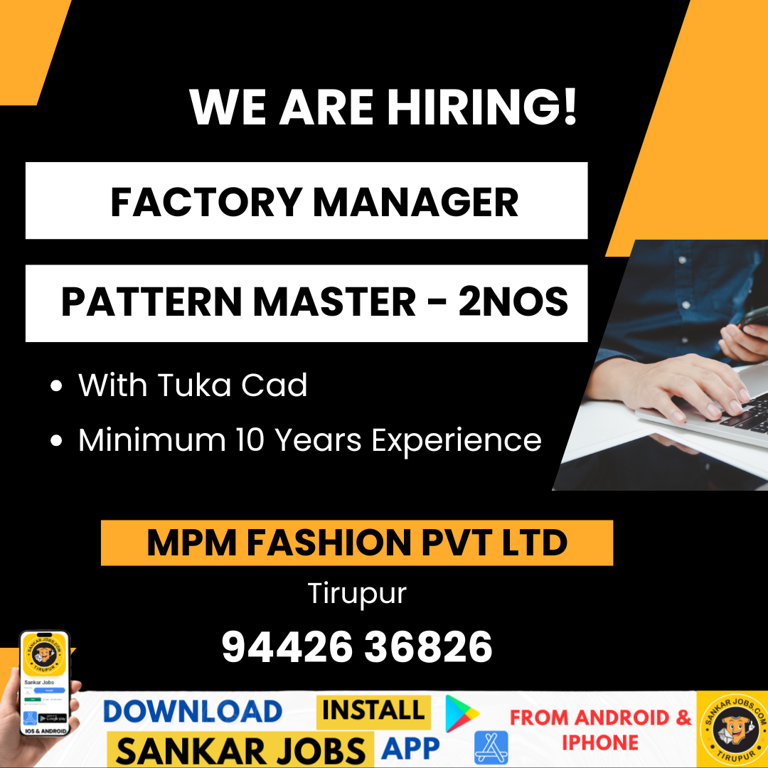 Garment Jobs