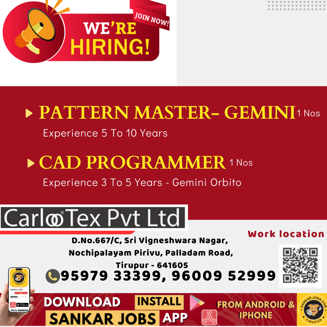 Garment Jobs