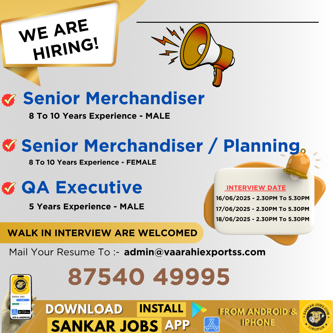 Garment Jobs