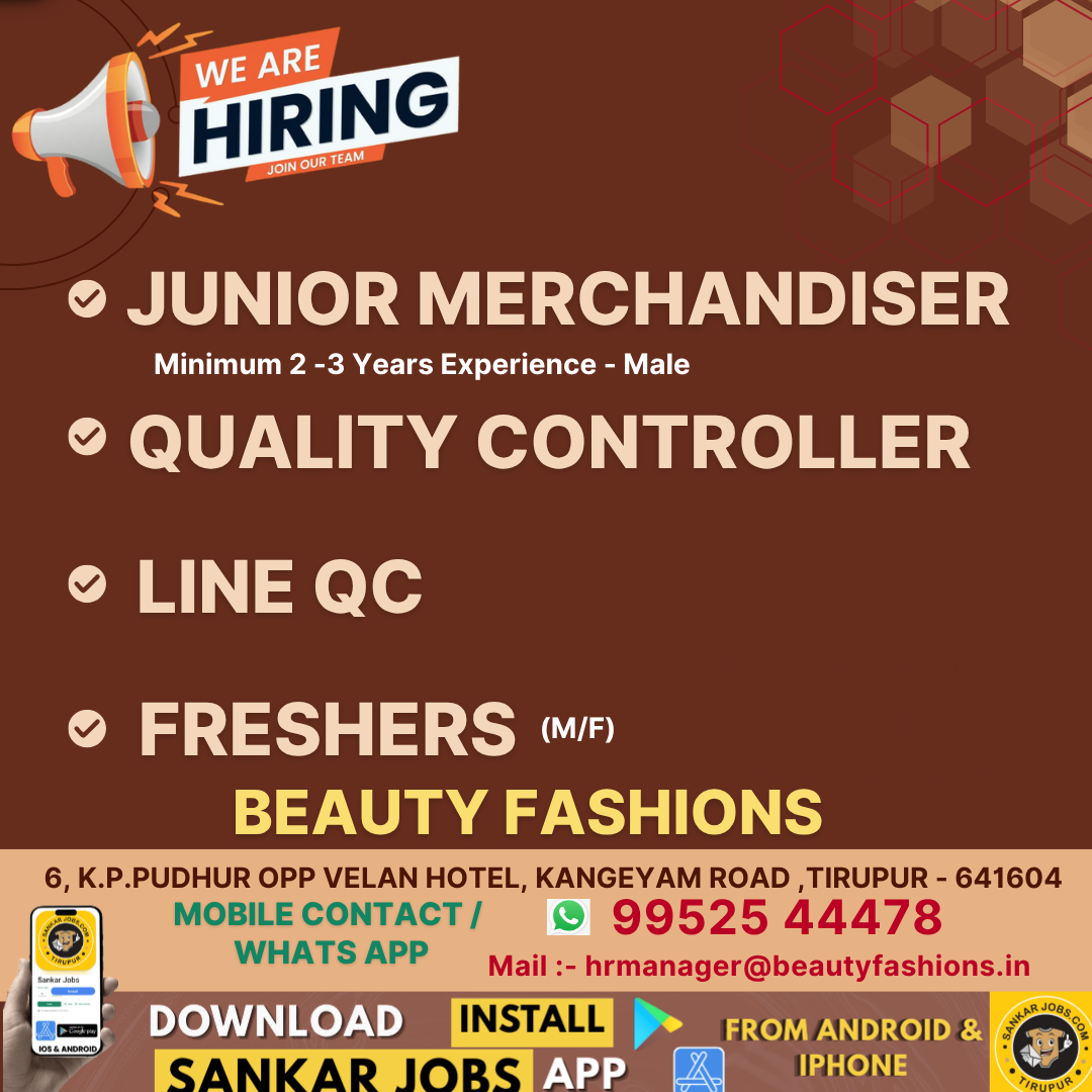 Garment Jobs