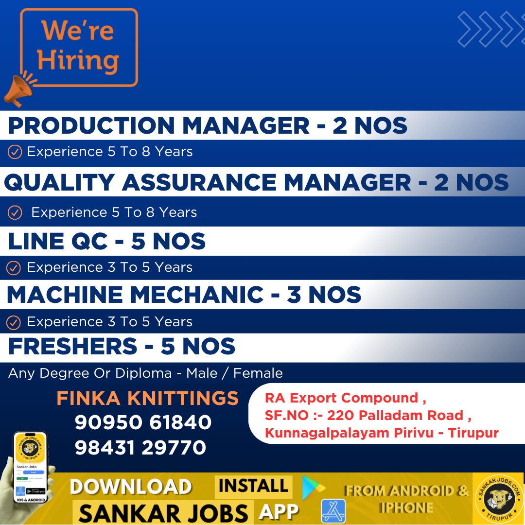Garment Jobs