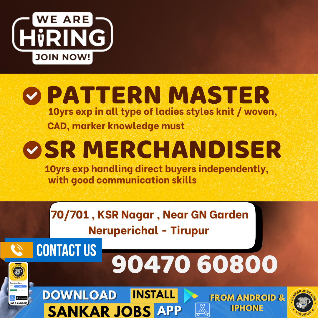 Garment Jobs