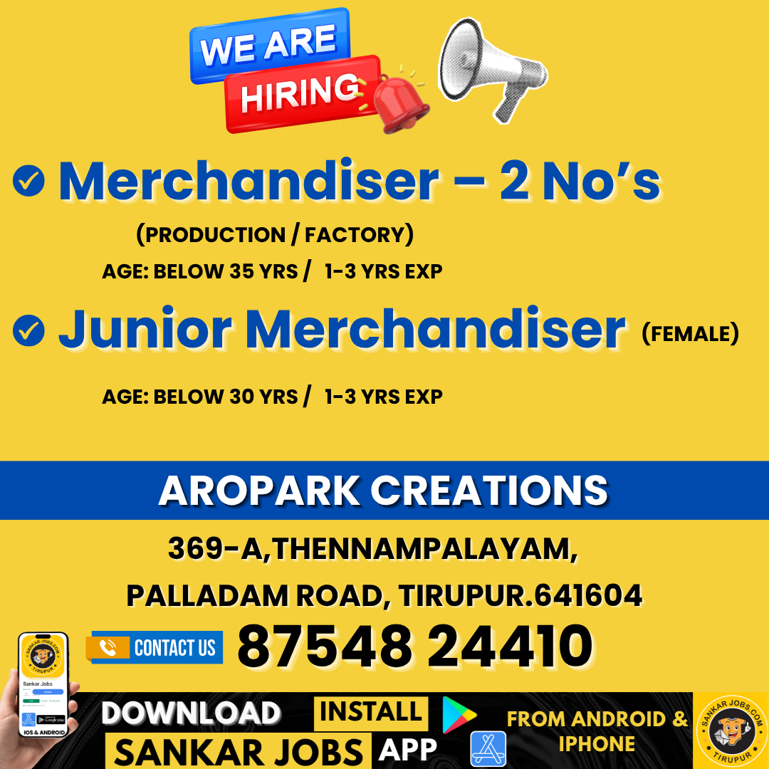 Garment Jobs