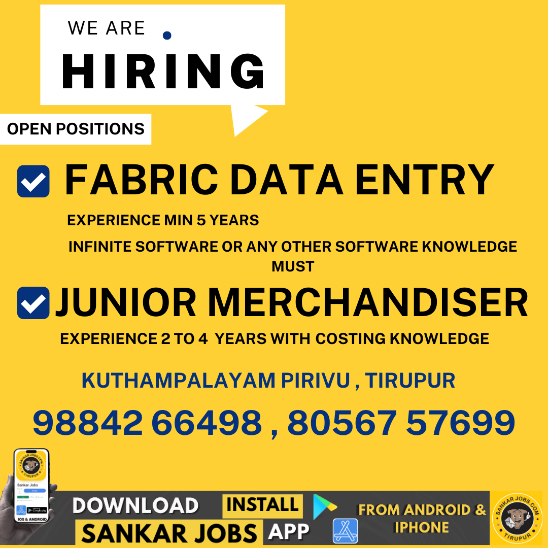 Garment Jobs