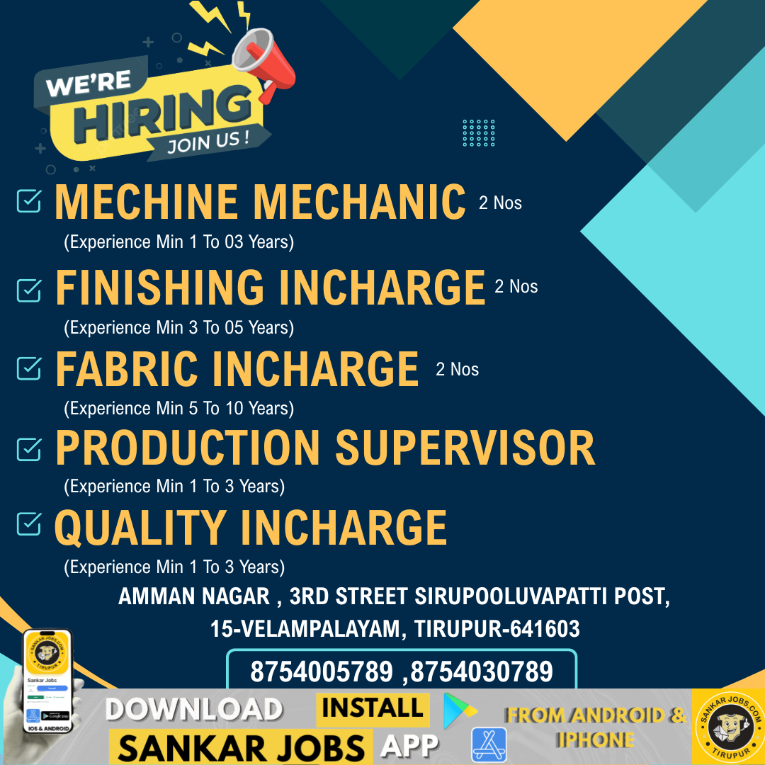 Garment Jobs