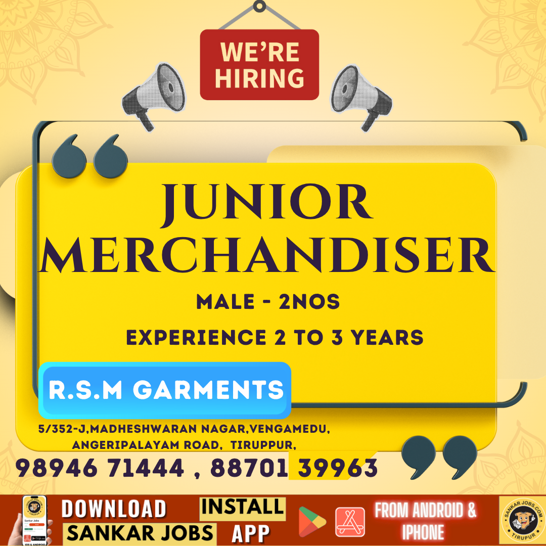 Garment Jobs