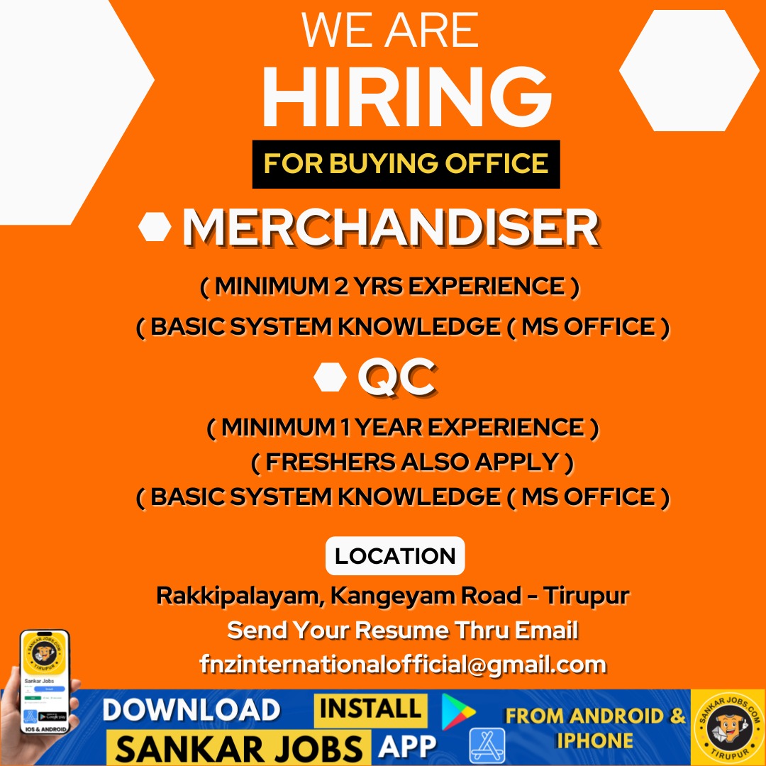 Garment Jobs