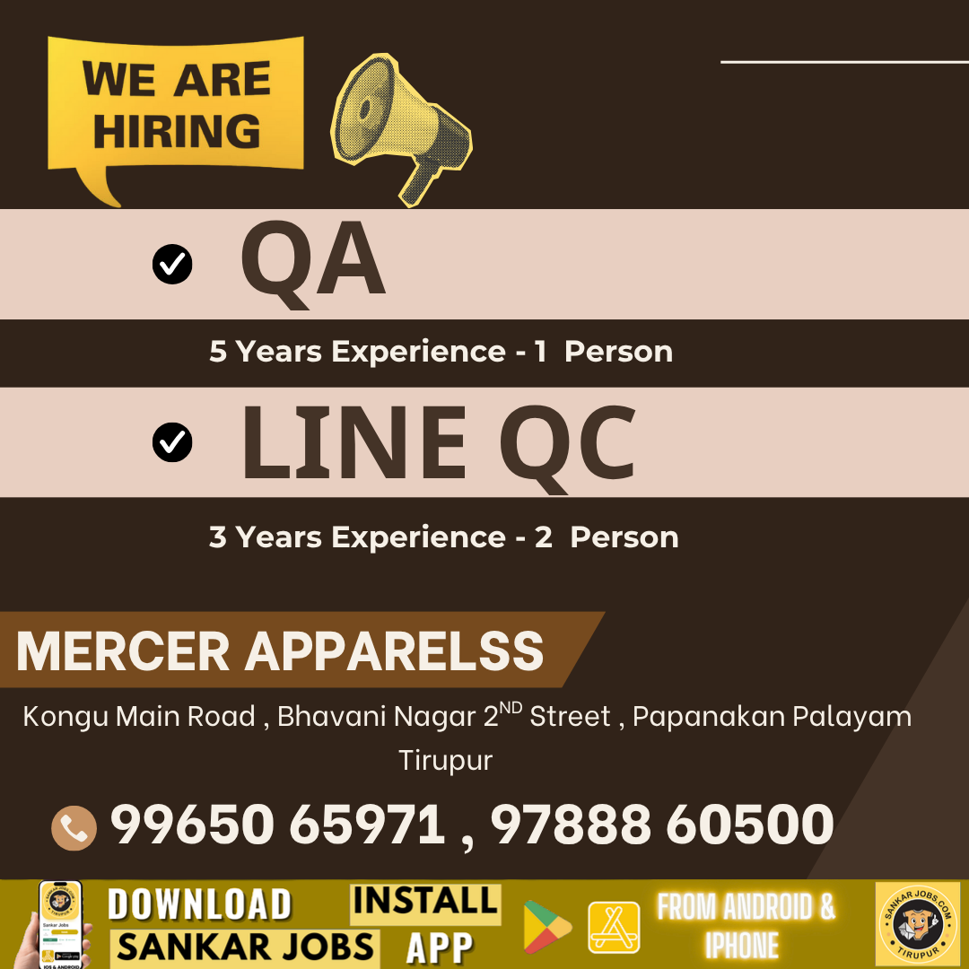 Garment Jobs