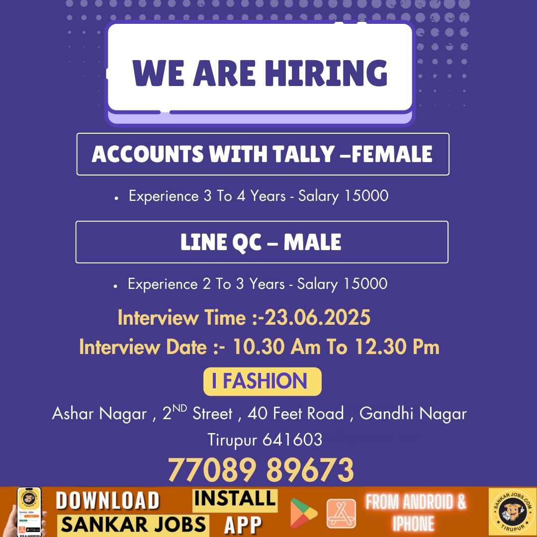 Garment Jobs