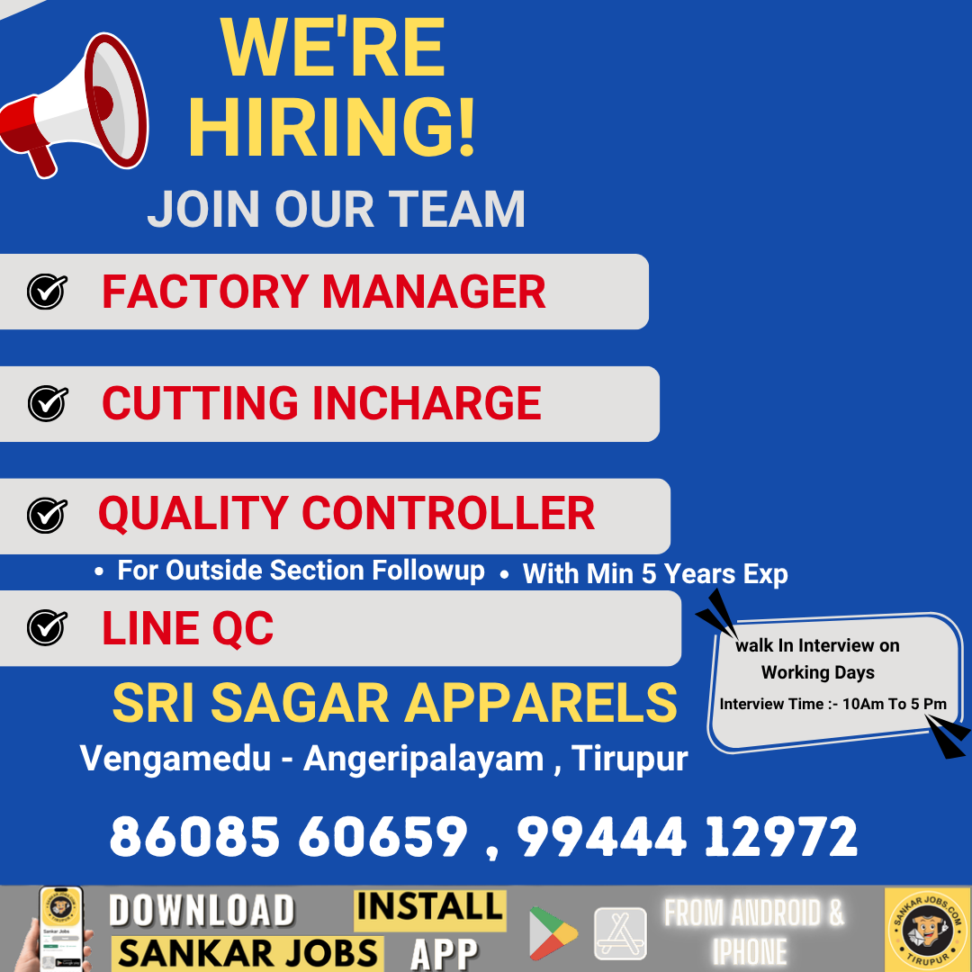 Garment Jobs