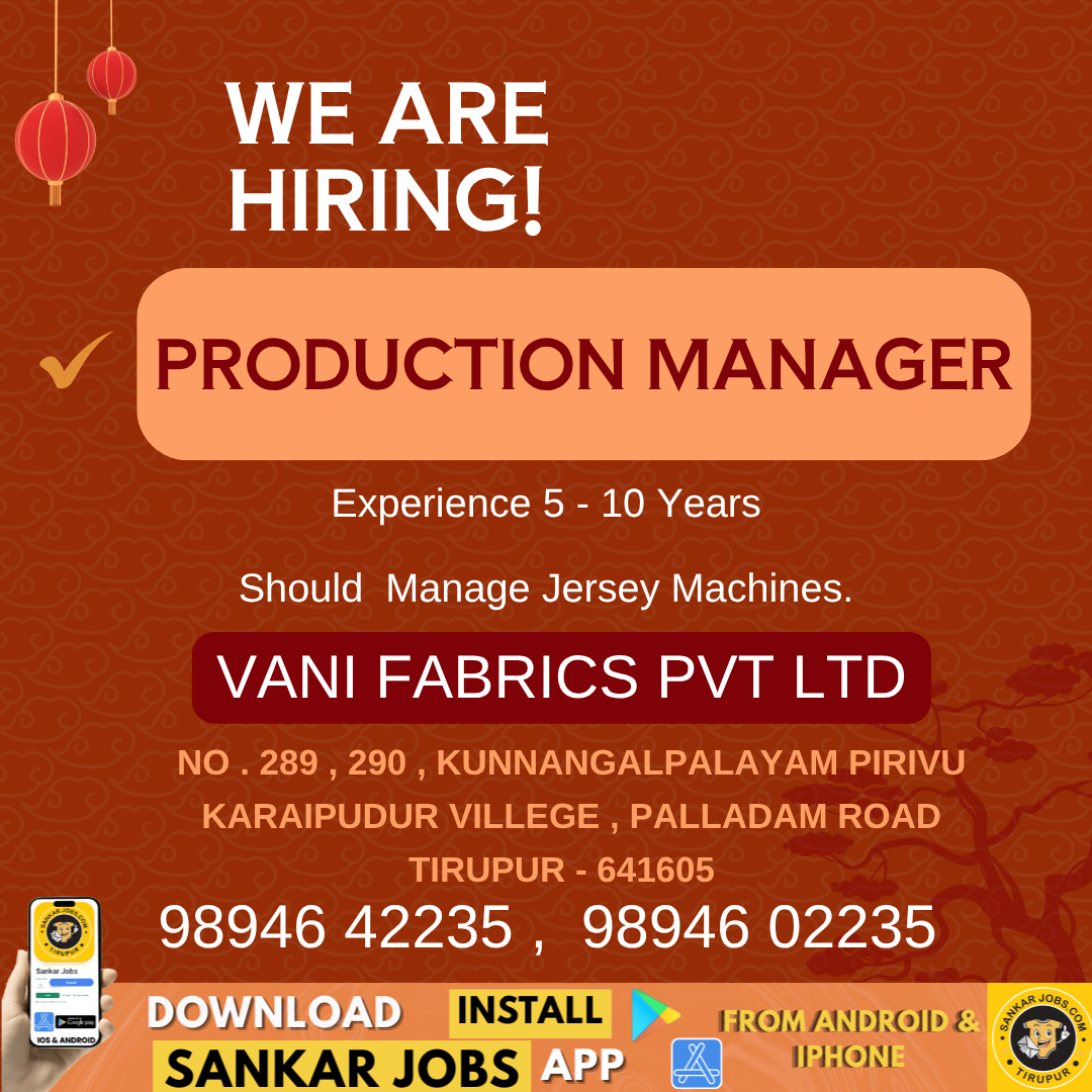 Garment Jobs