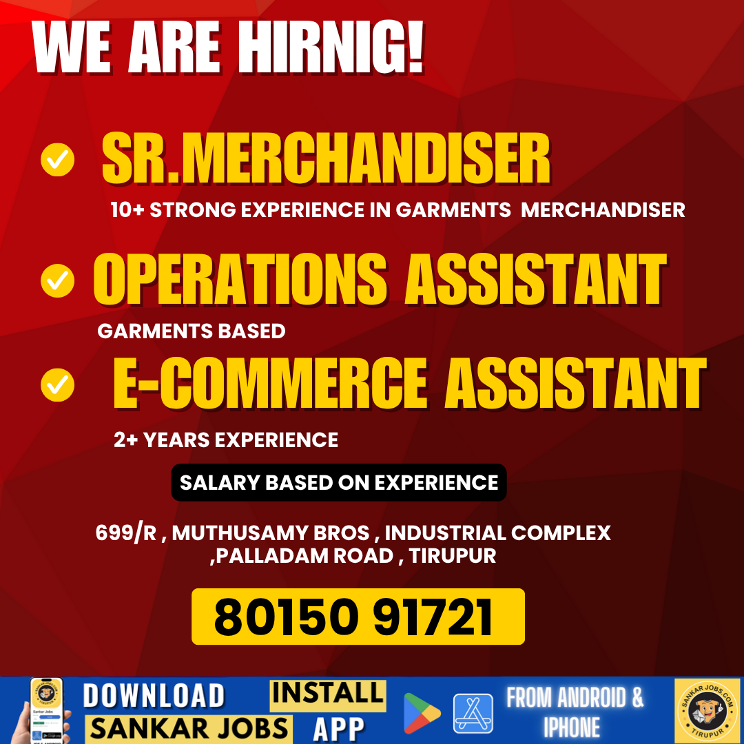 Garment Jobs