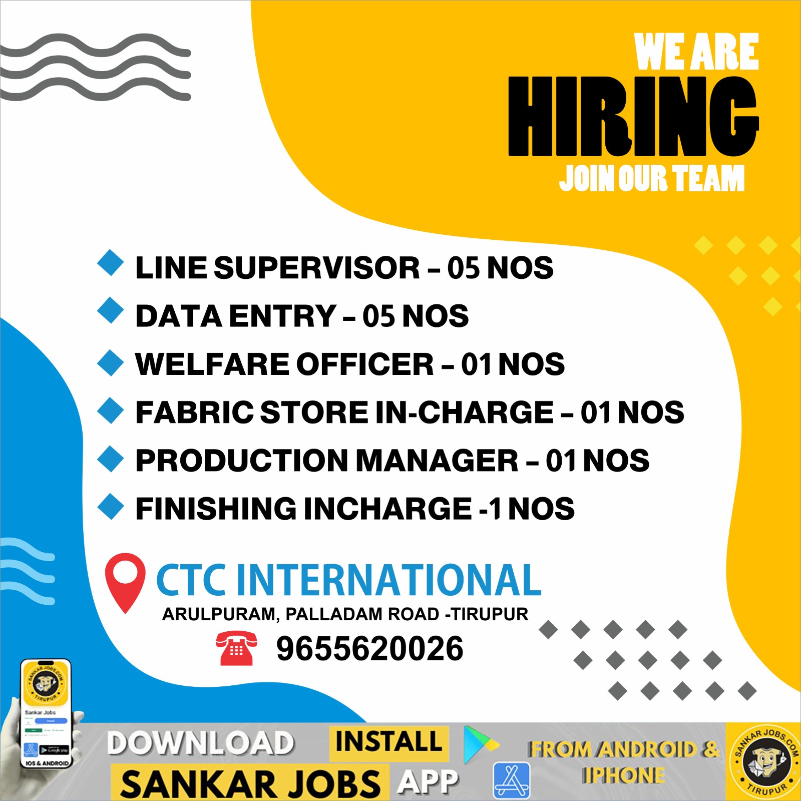 Garment Jobs