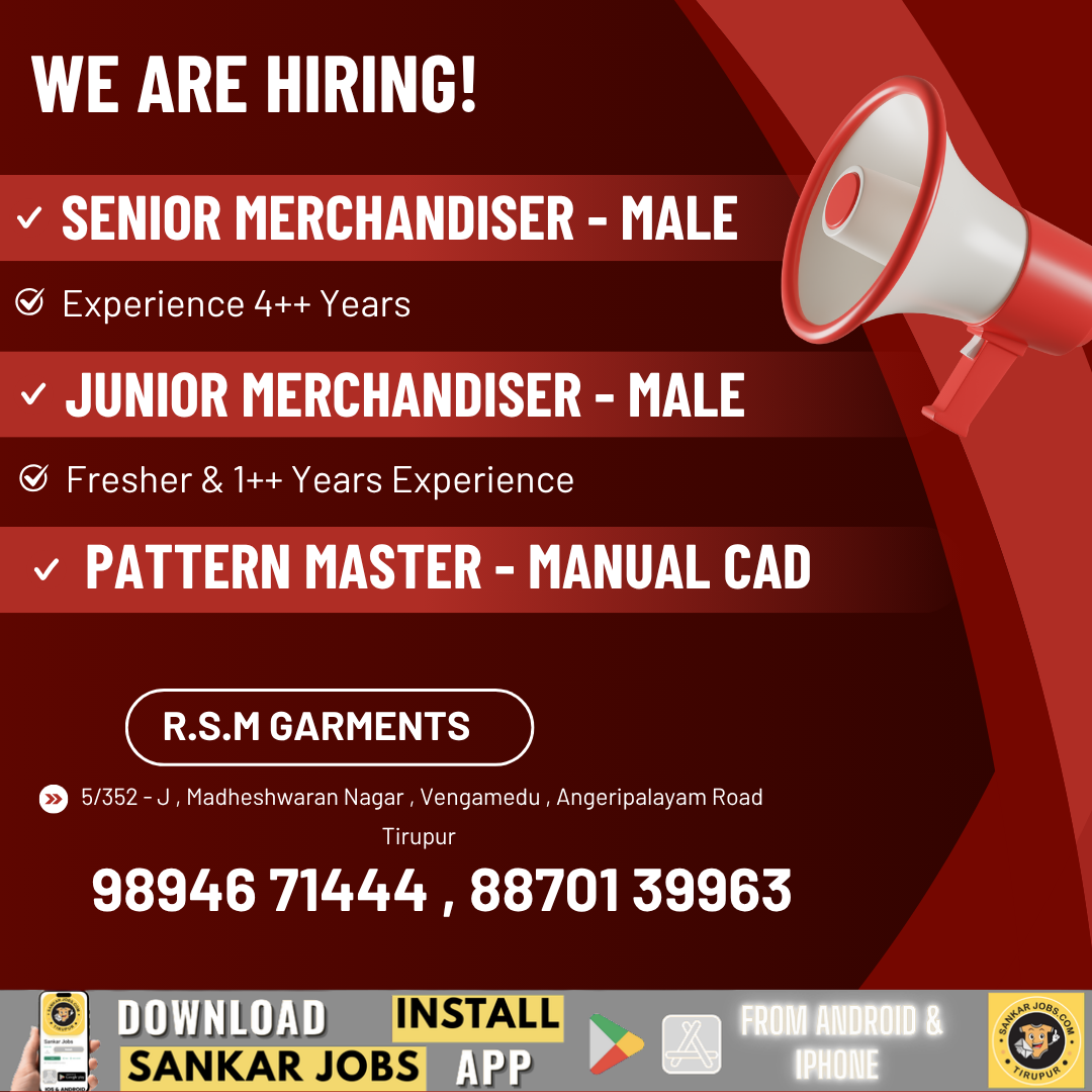 Garment Jobs