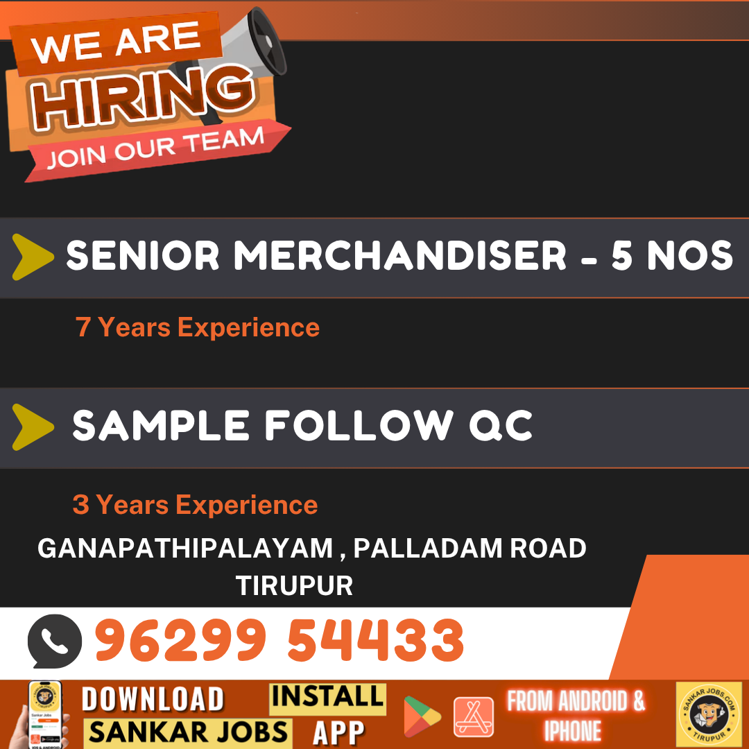 Garment Jobs