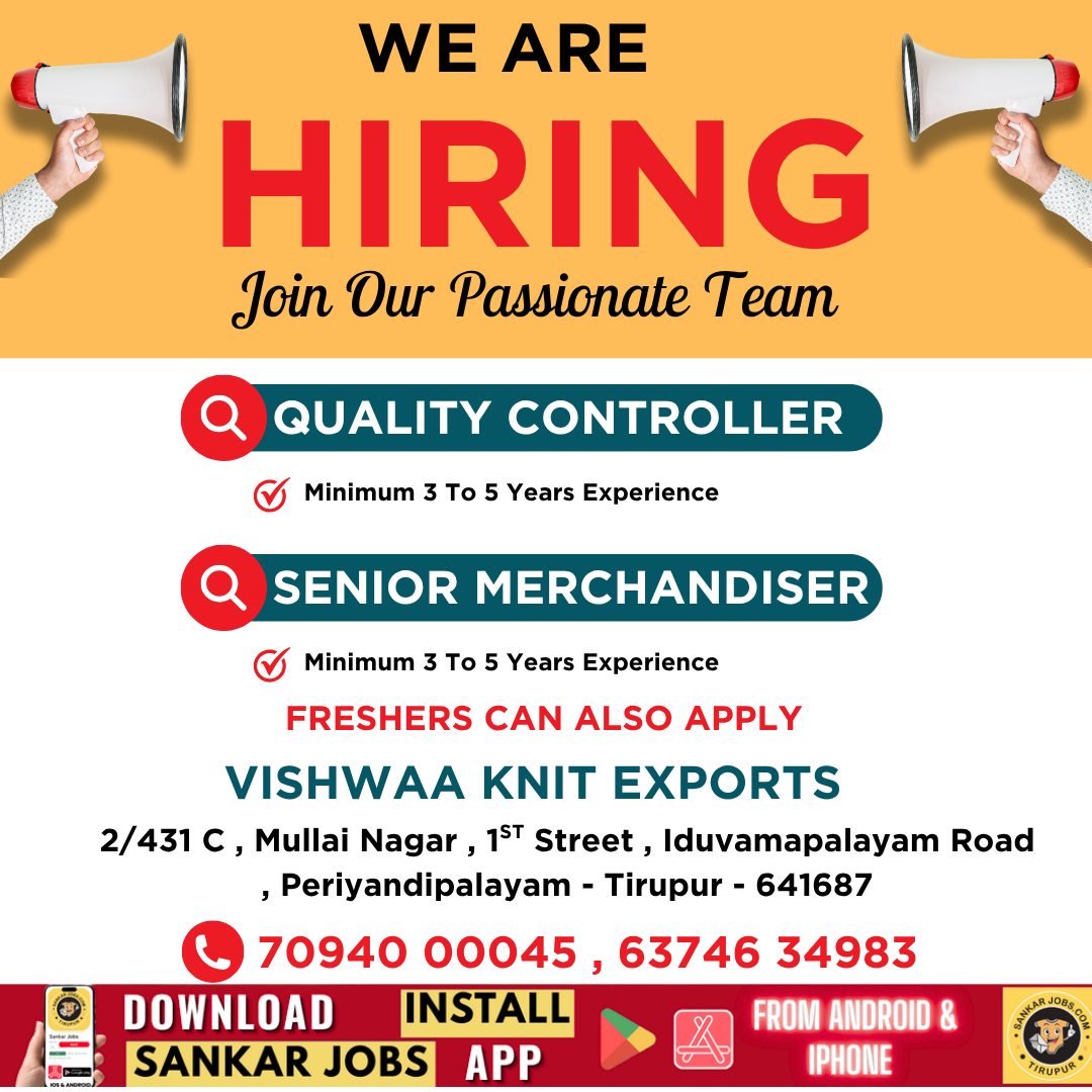 Garment Jobs