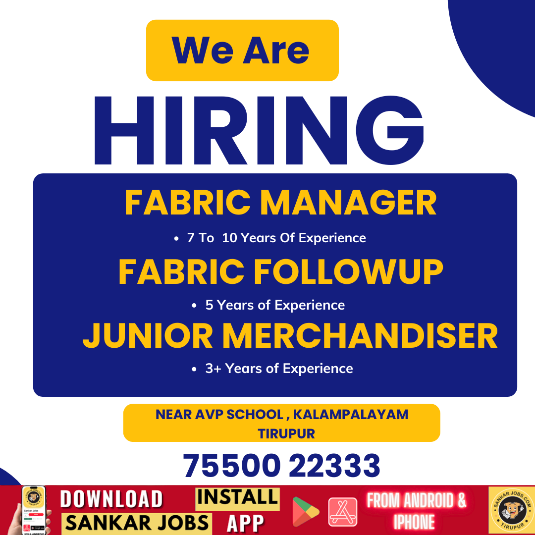 Garment Jobs