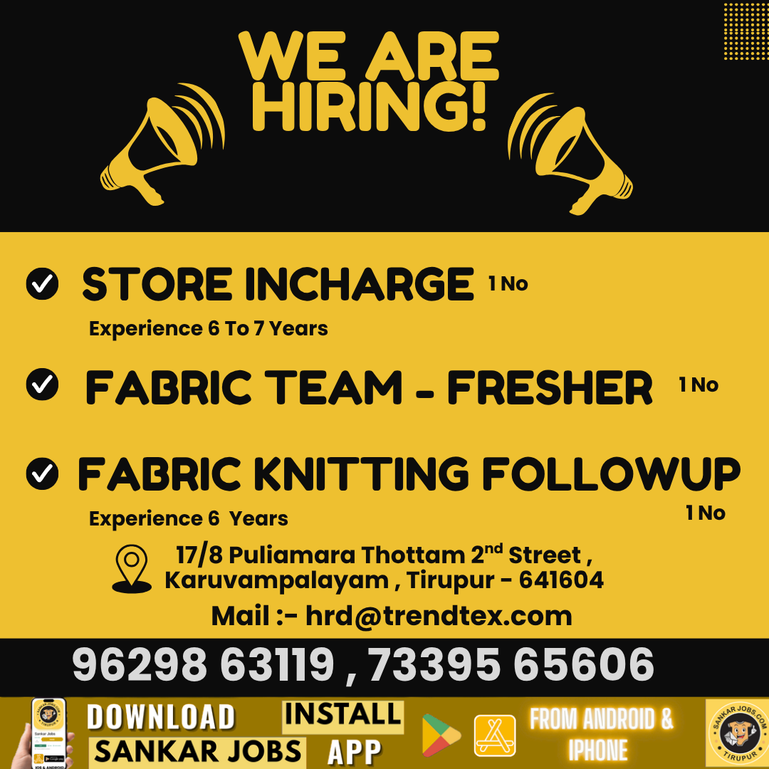 Garment Jobs