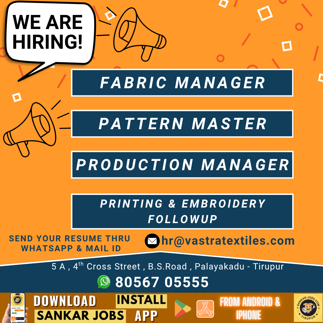 Garment Jobs