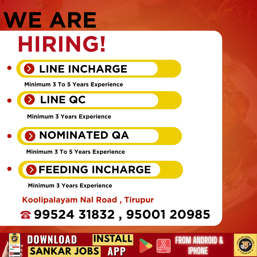 Garment Jobs