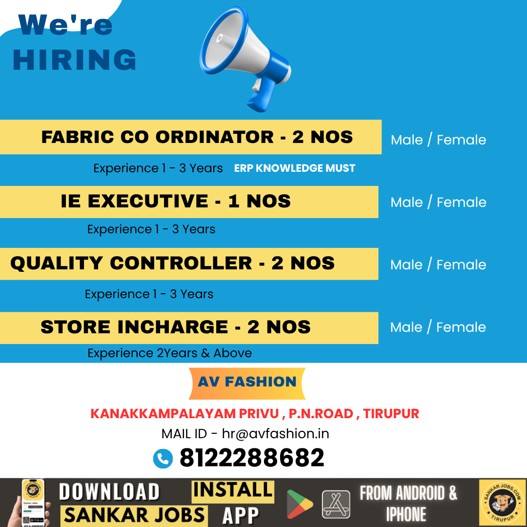 Garment Jobs