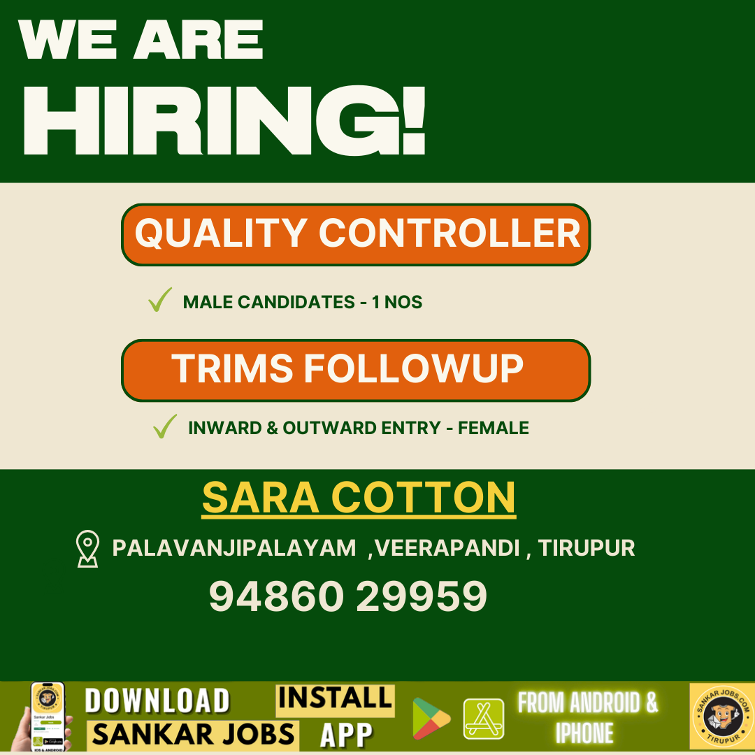 Garment Jobs