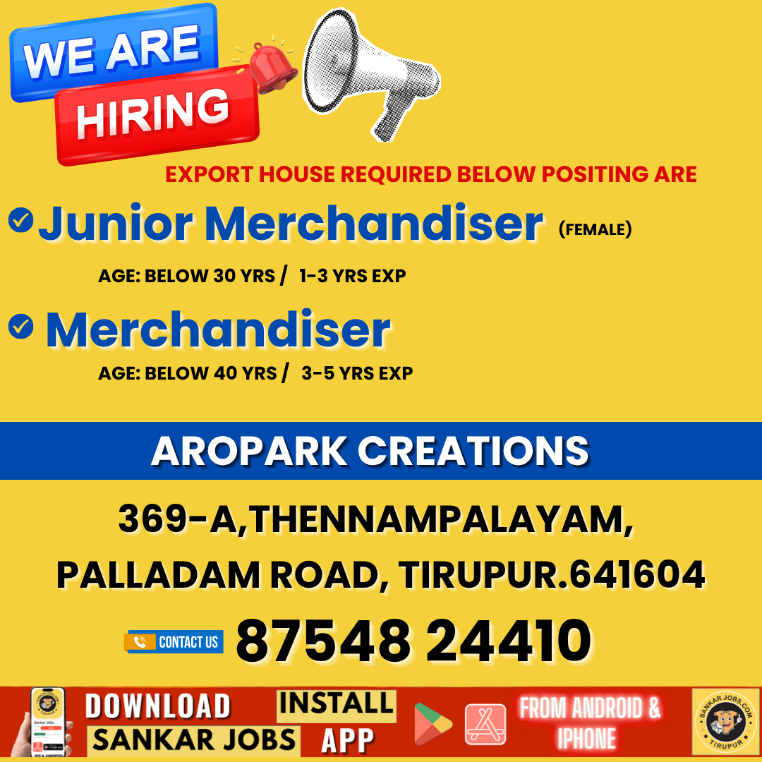 Garment jobs