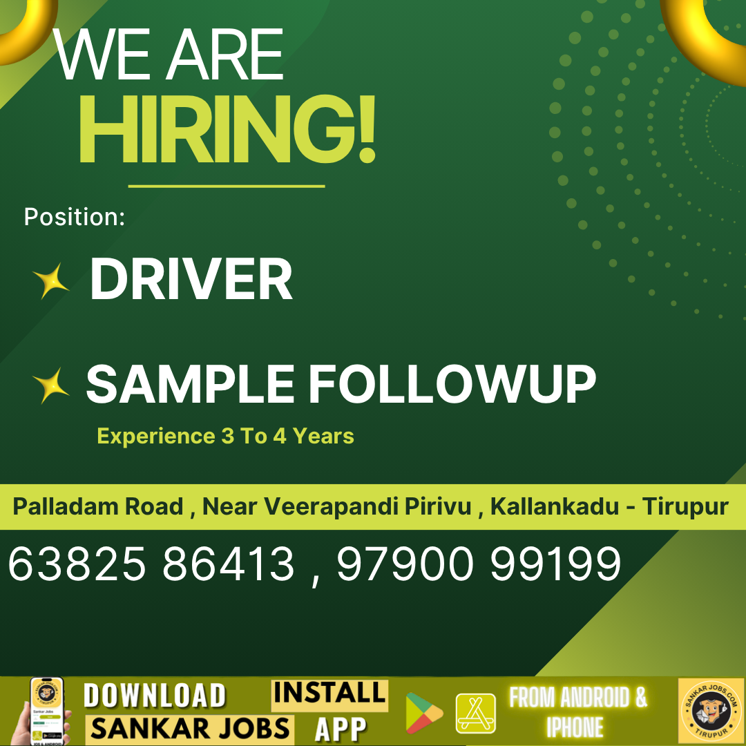 Garment jobs